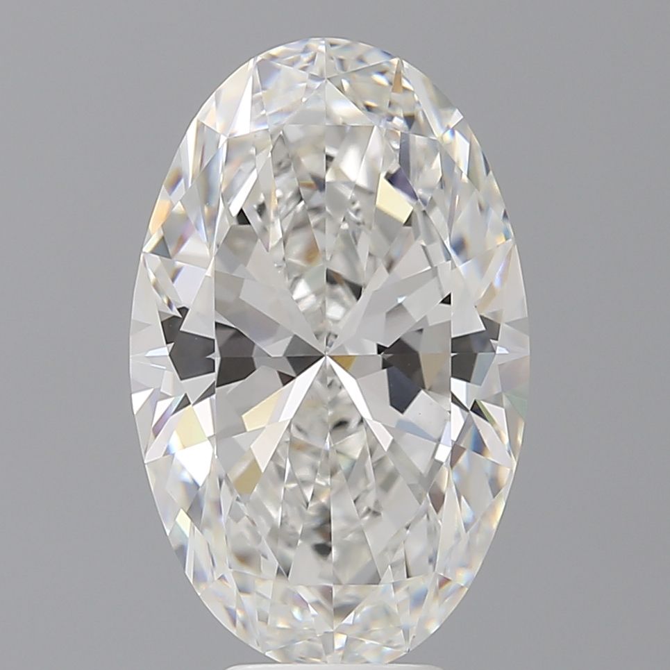 6.56 ct. oval Lab Grown Diamond front image