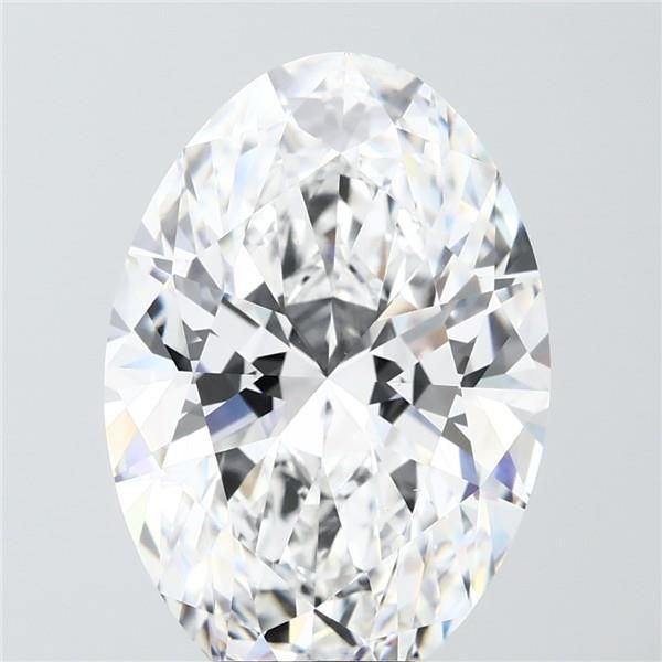 8.06 ct. oval Lab Grown Diamond front image