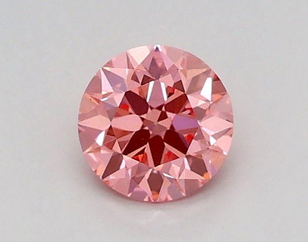 0.32 CT Fancy Vivid Pink OLD EUROPEAN CUT
