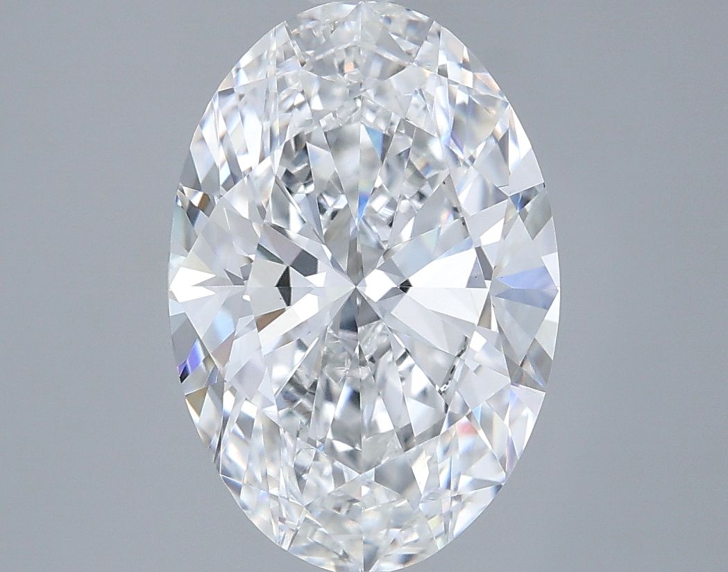 3.70 ct. oval Lab Grown Diamond front image