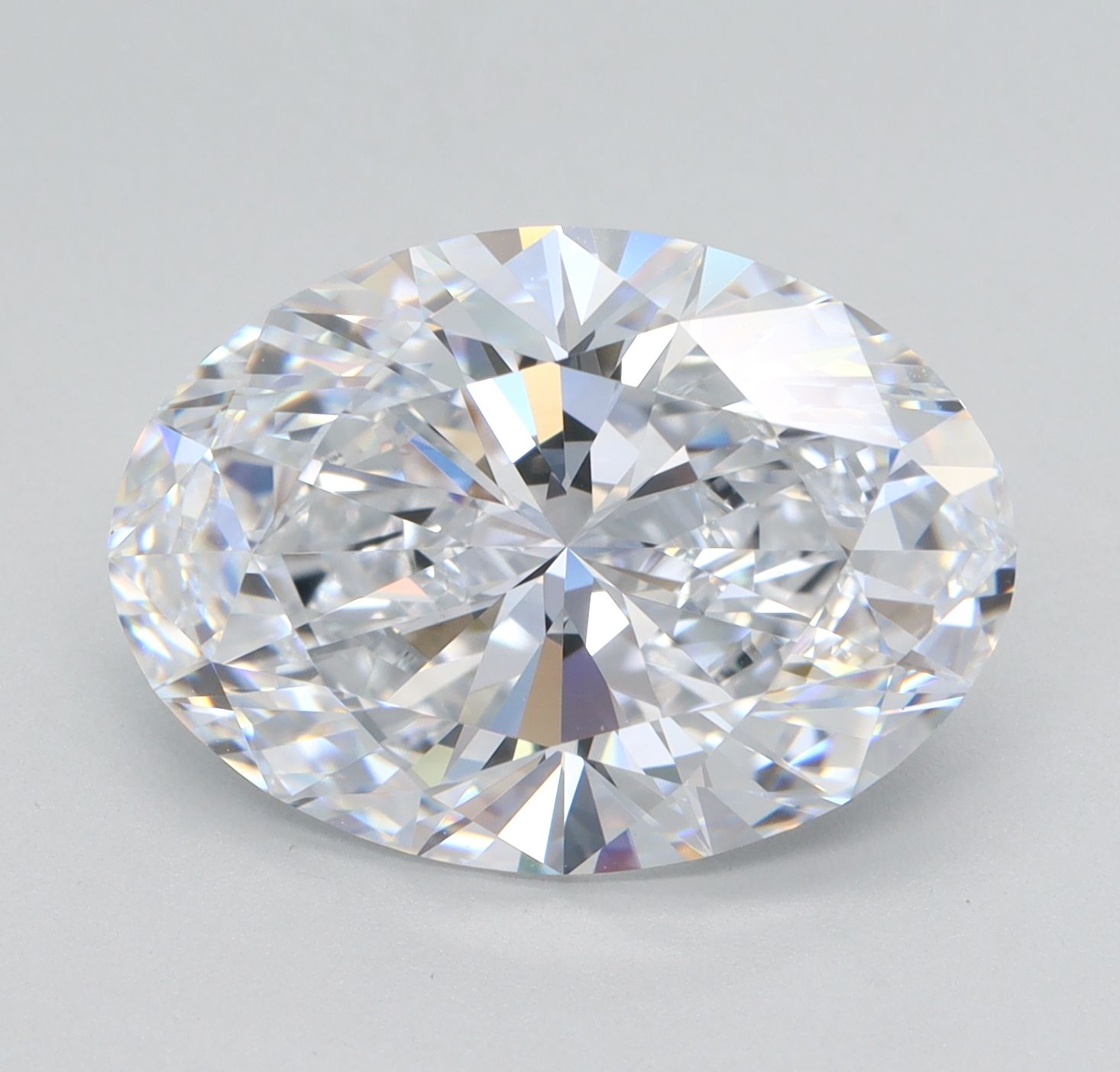 5.21 ct. oval Lab Grown Diamond front image