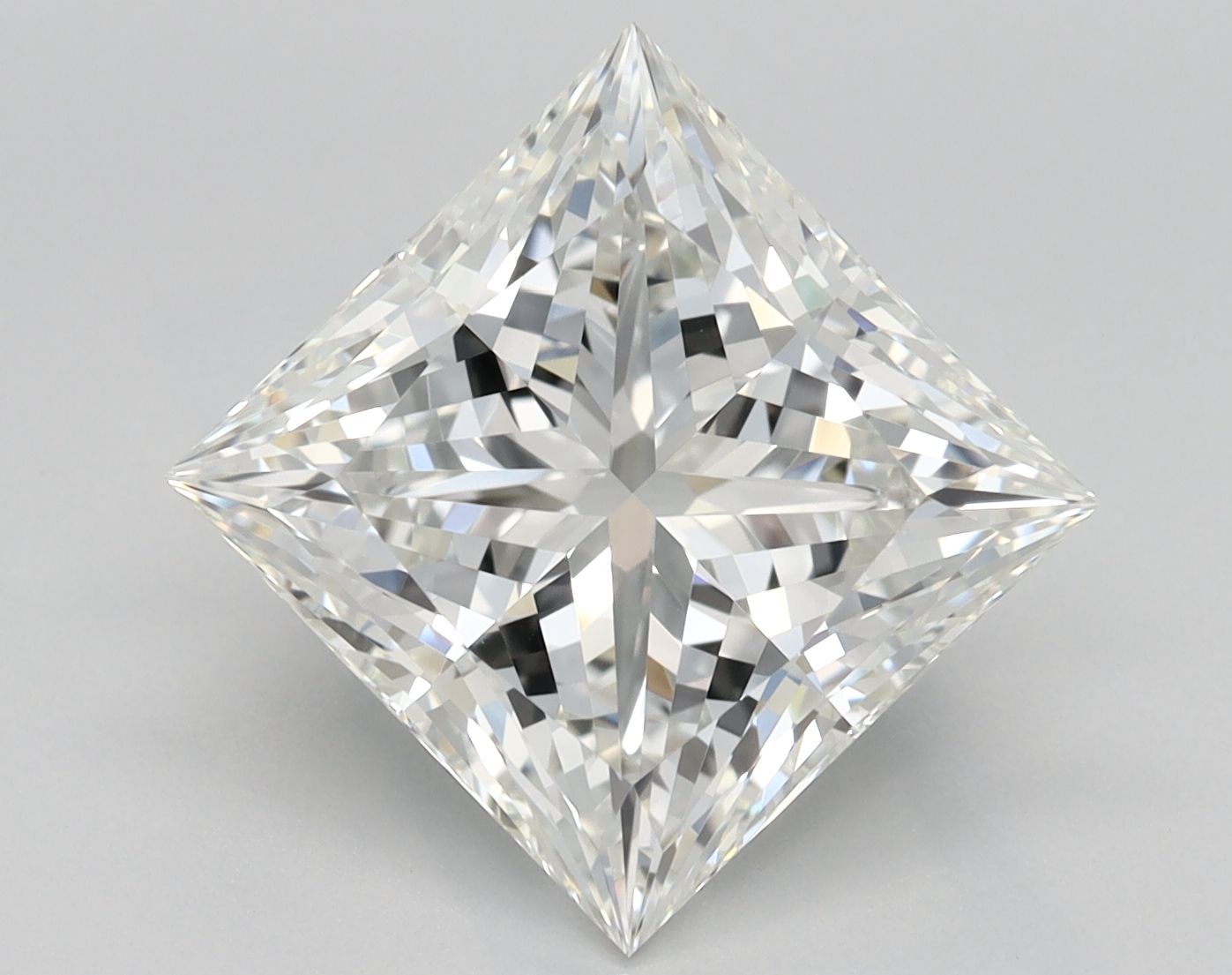 4.15 ct. princess Lab Grown Diamond front image
