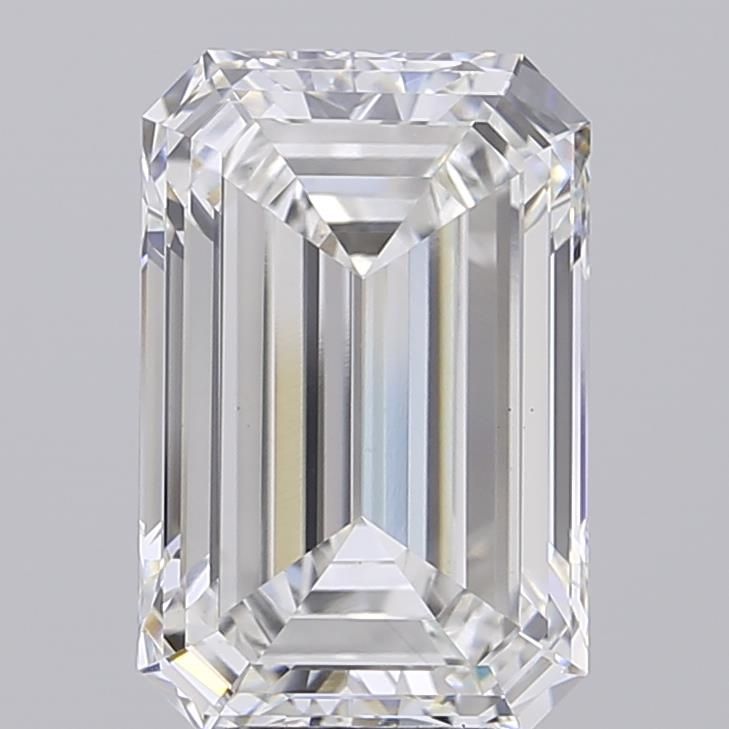 4.54 ct. emerald Lab Grown Diamond front image