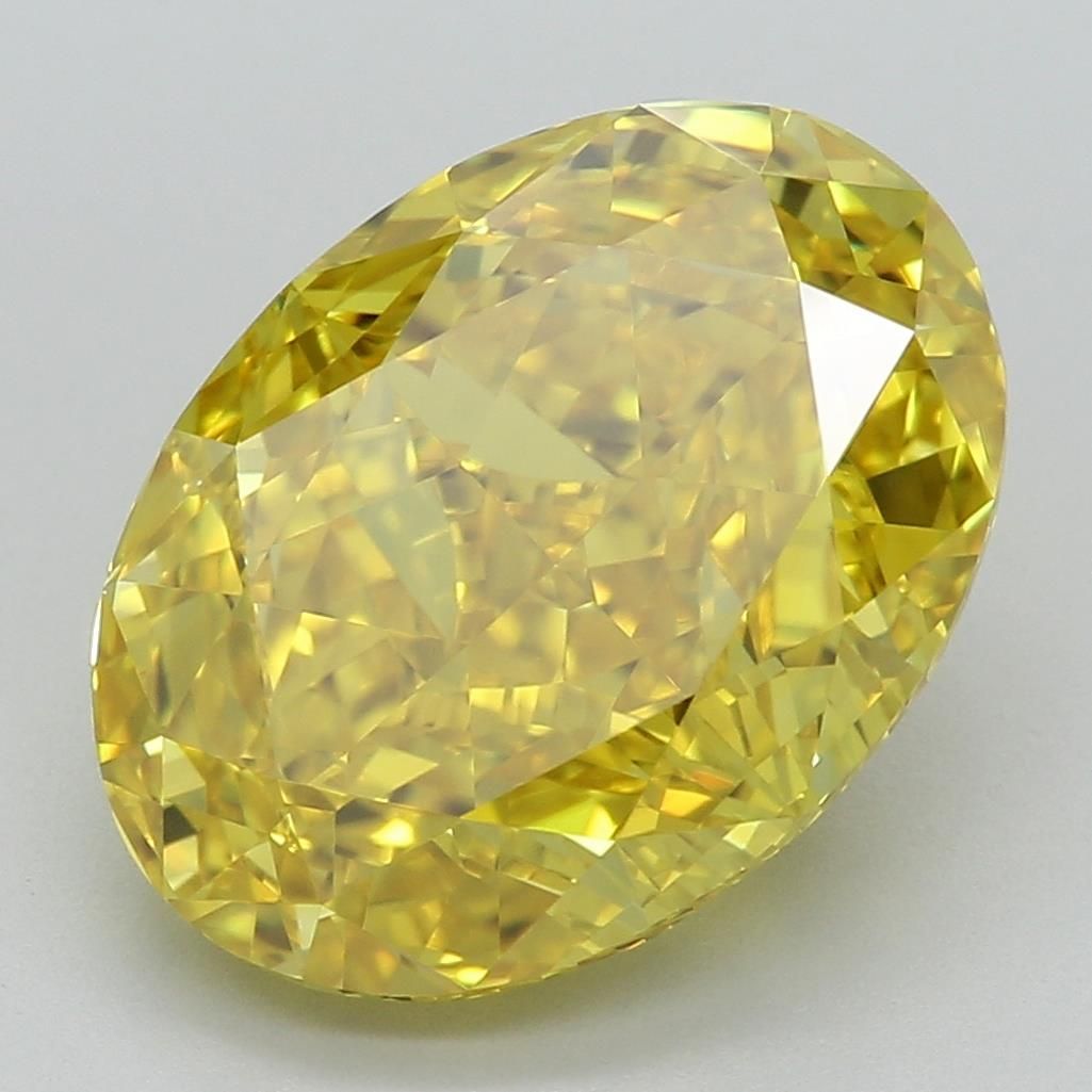 3.83 ct. oval Lab Grown Diamond front image