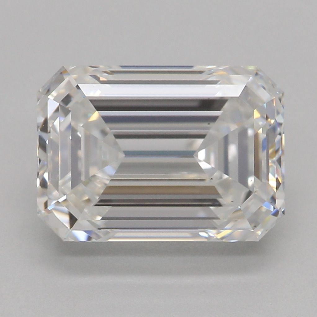 2.54 ct. emerald Lab Grown Diamond front image