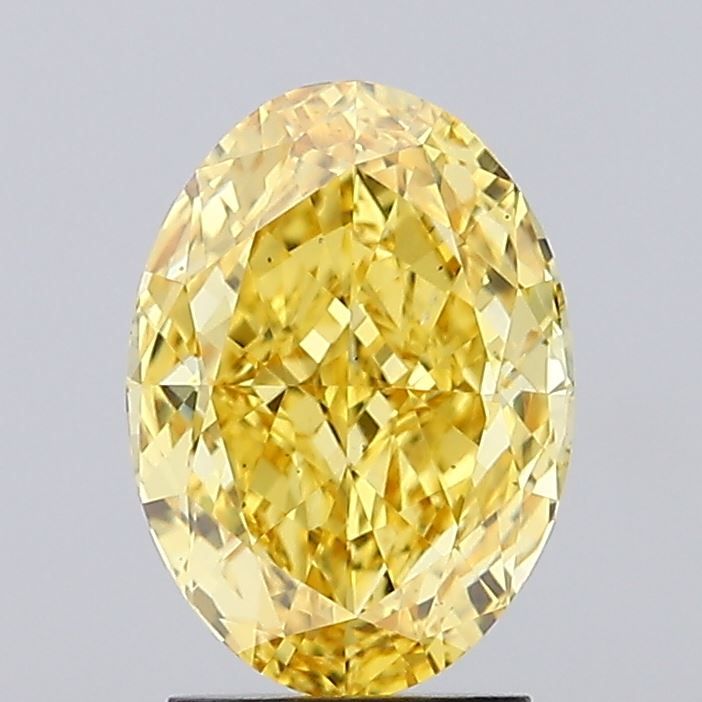 2.72 ct. oval Lab Grown Diamond front image