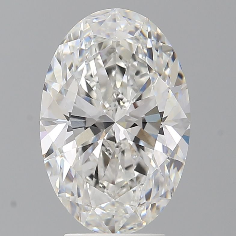 4.06 ct. oval Lab Grown Diamond front image