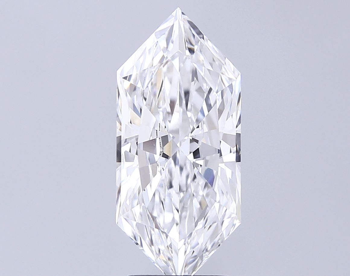 4.09 ct lab-grown Hexagonal Diamond