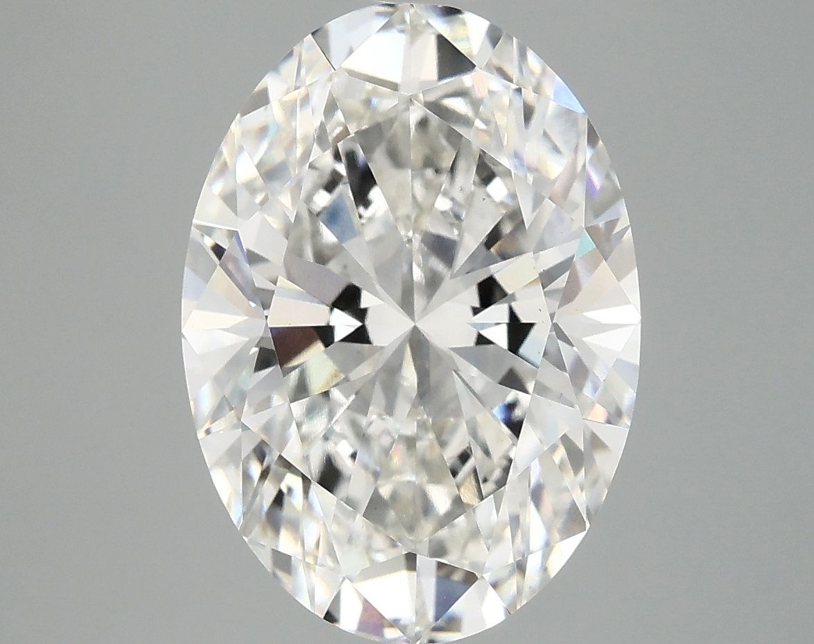 5.04 ct. oval Lab Grown Diamond front image