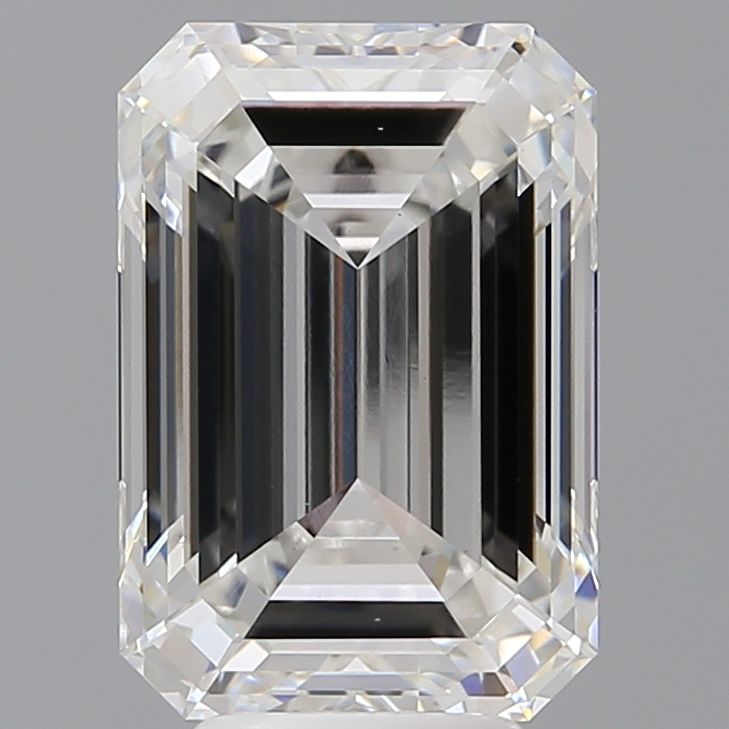 6.02 ct. emerald Lab Grown Diamond front image