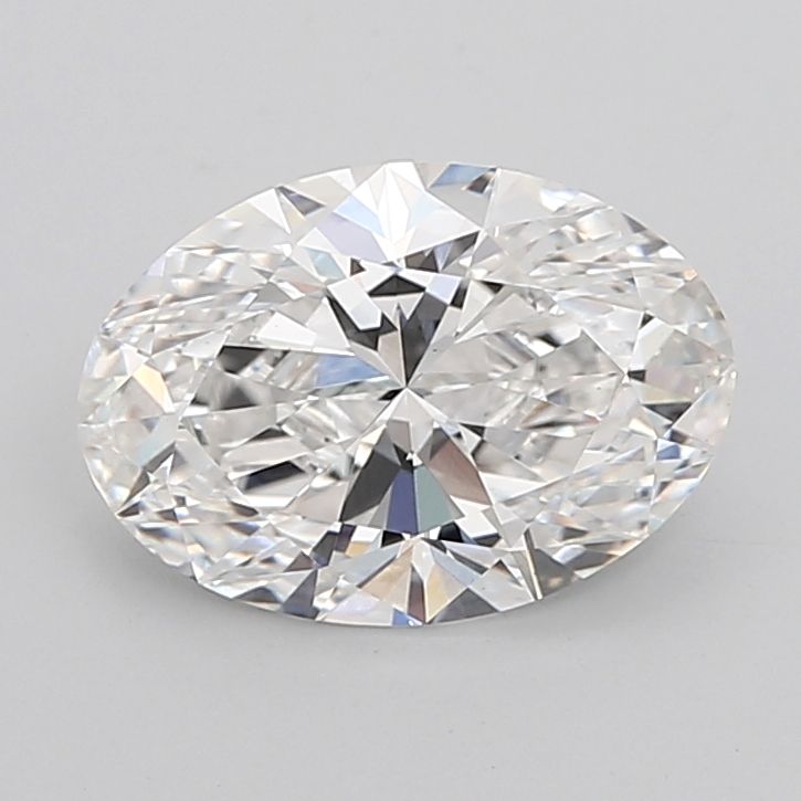 4.08 ct. oval Lab Grown Diamond front image