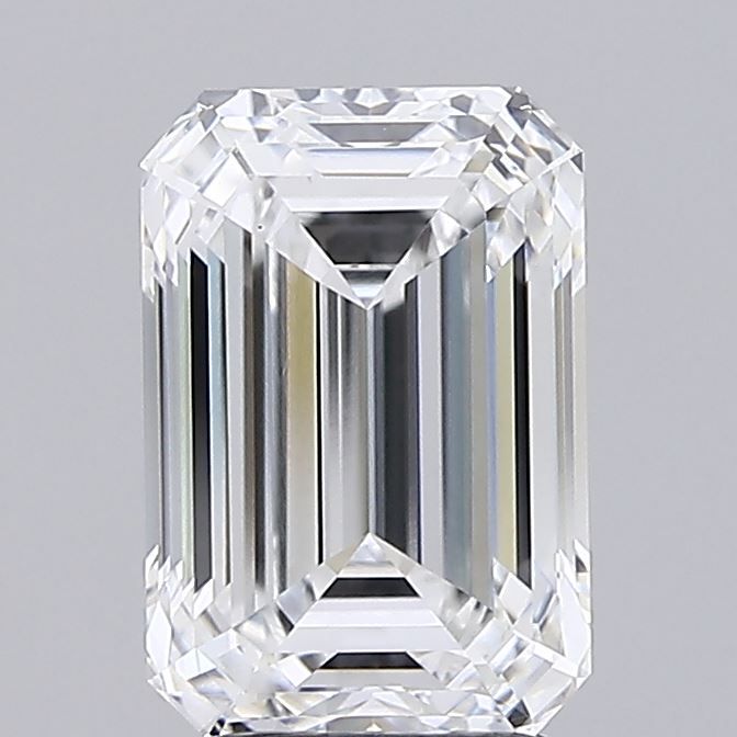 3.02 ct. emerald Lab Grown Diamond front image