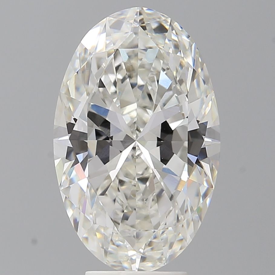 5.56 ct. oval Lab Grown Diamond front image