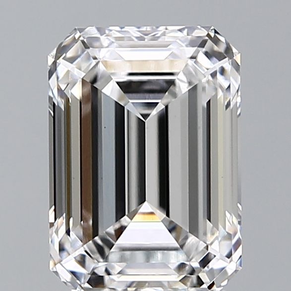 3.07 ct. emerald Lab Grown Diamond front image