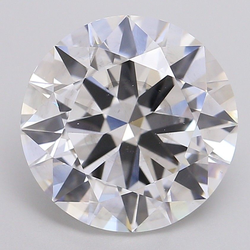7.01 ct. round Lab Grown Diamond front image