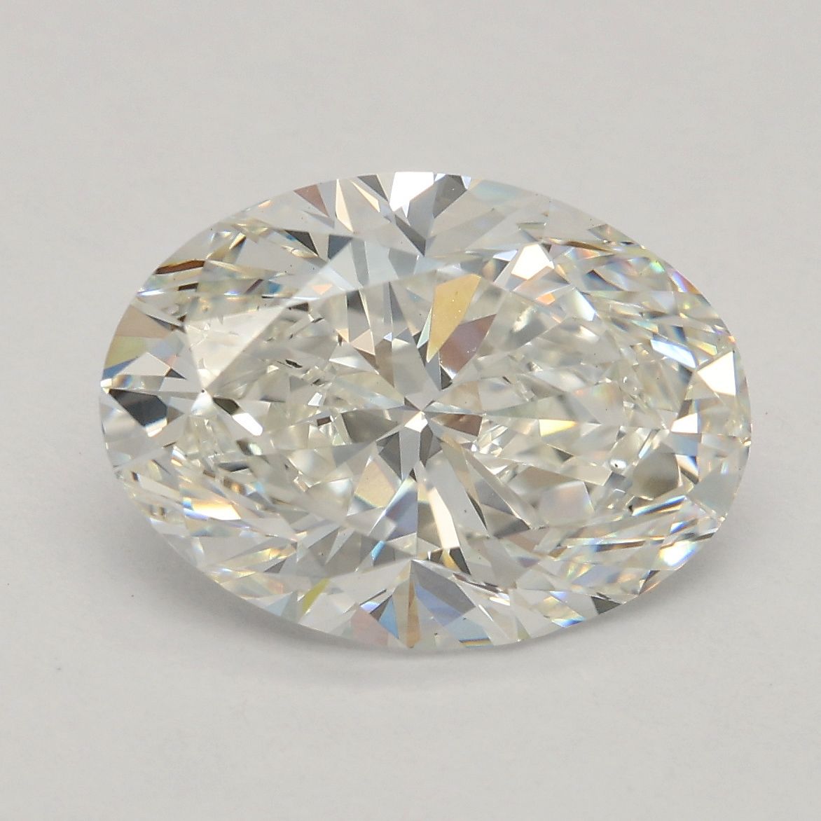 3.14 ct. oval Lab Grown Diamond front image