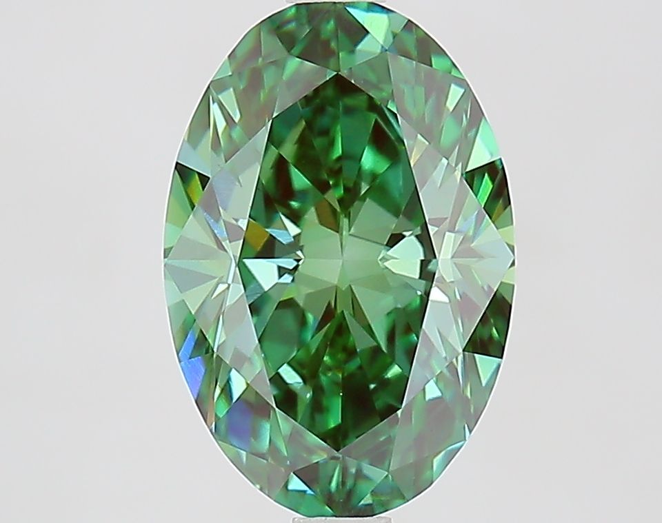 2.54 ct. oval Lab Grown Diamond front image