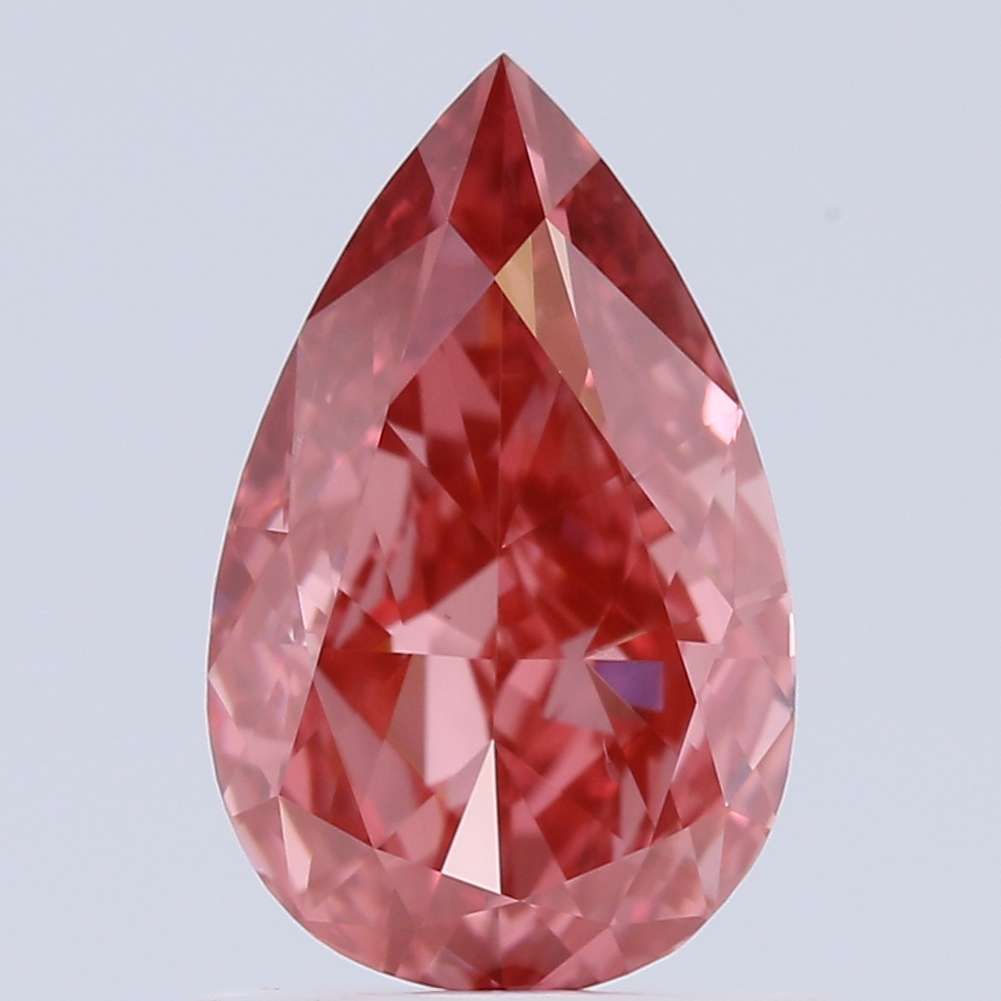 1.0 CT Fancy Vivid Pink PEAR