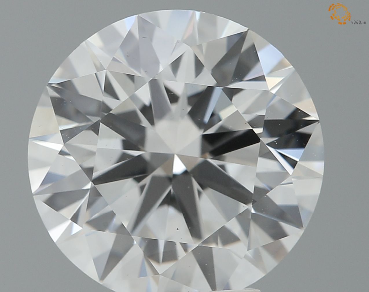4.56 ct. round Lab Grown Diamond front image