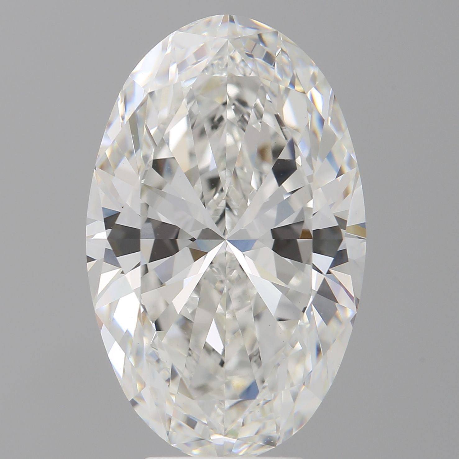 7.07 ct. oval Lab Grown Diamond front image