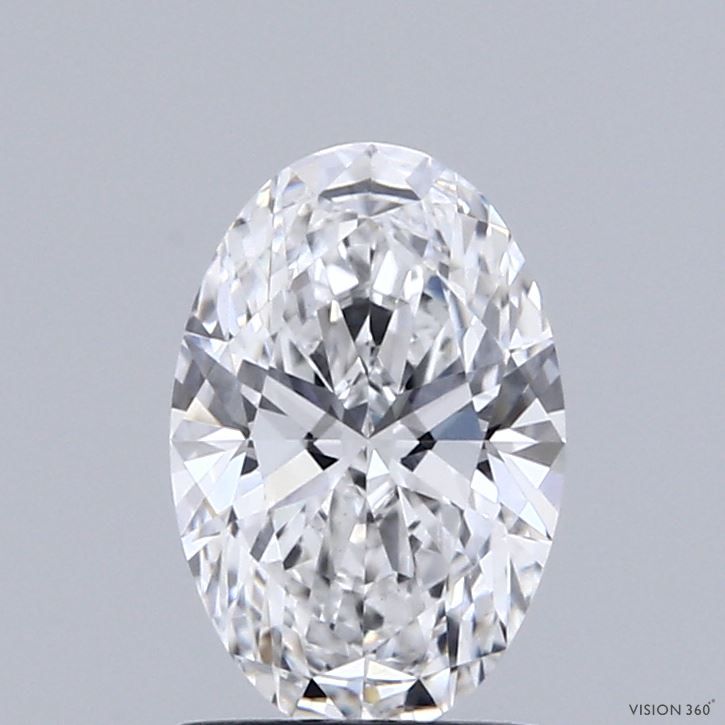 1.22 ct. oval Lab Grown Diamond front image