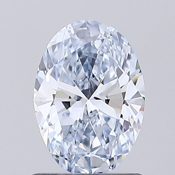 1.0 CT Fancy Light Blue OVAL