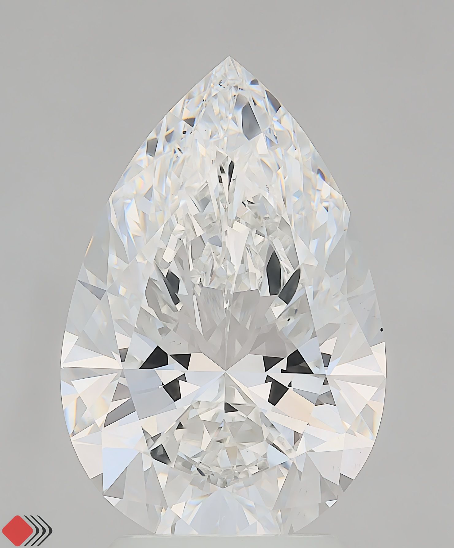 3.09 ct. pear Lab Grown Diamond front image