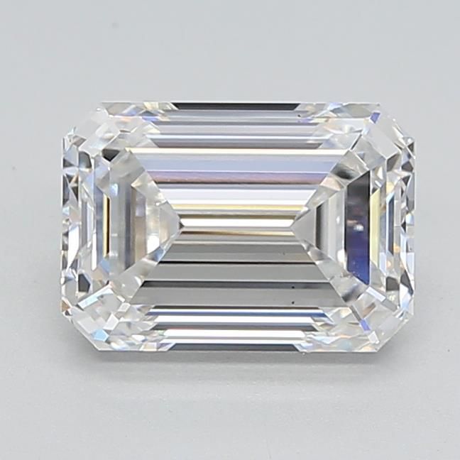2.72 ct. emerald Lab Grown Diamond front image