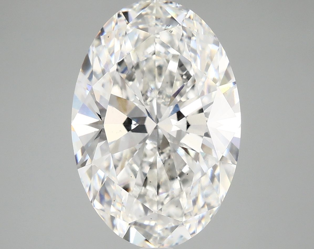5.09 ct. oval Lab Grown Diamond front image