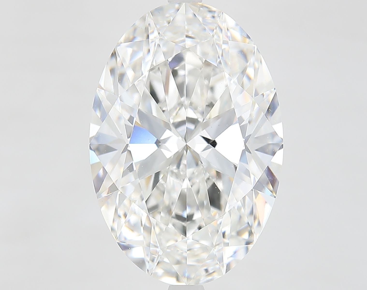 9.17 ct. oval Lab Grown Diamond front image