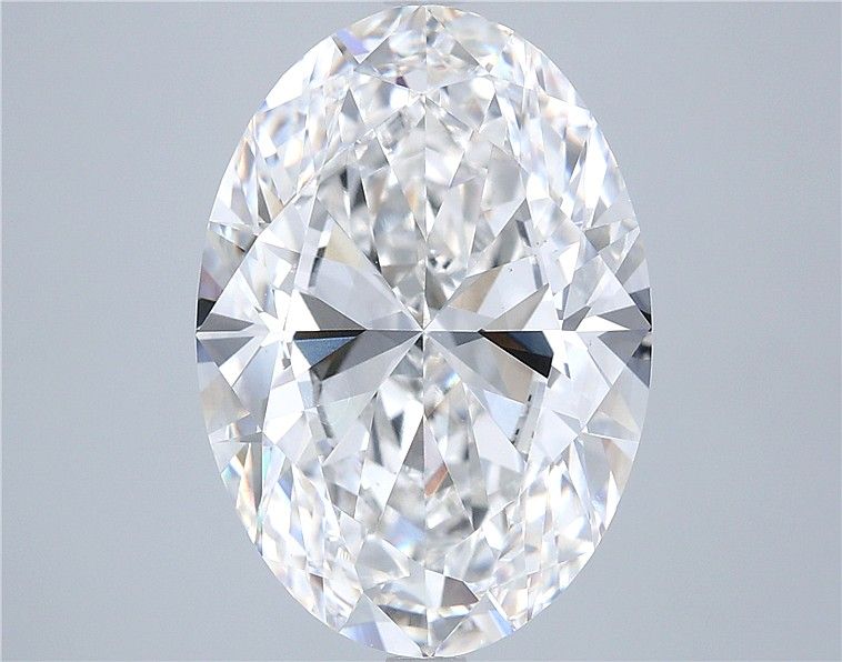 7.34 ct. oval Lab Grown Diamond front image