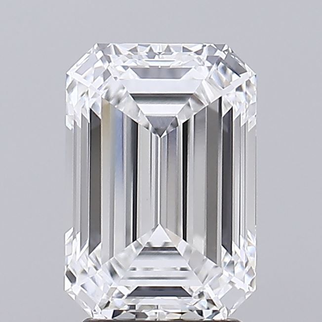 3.28 ct. emerald Lab Grown Diamond front image