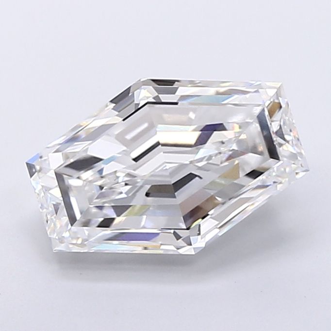 5.06 ct lab-grown Lozenge Diamond