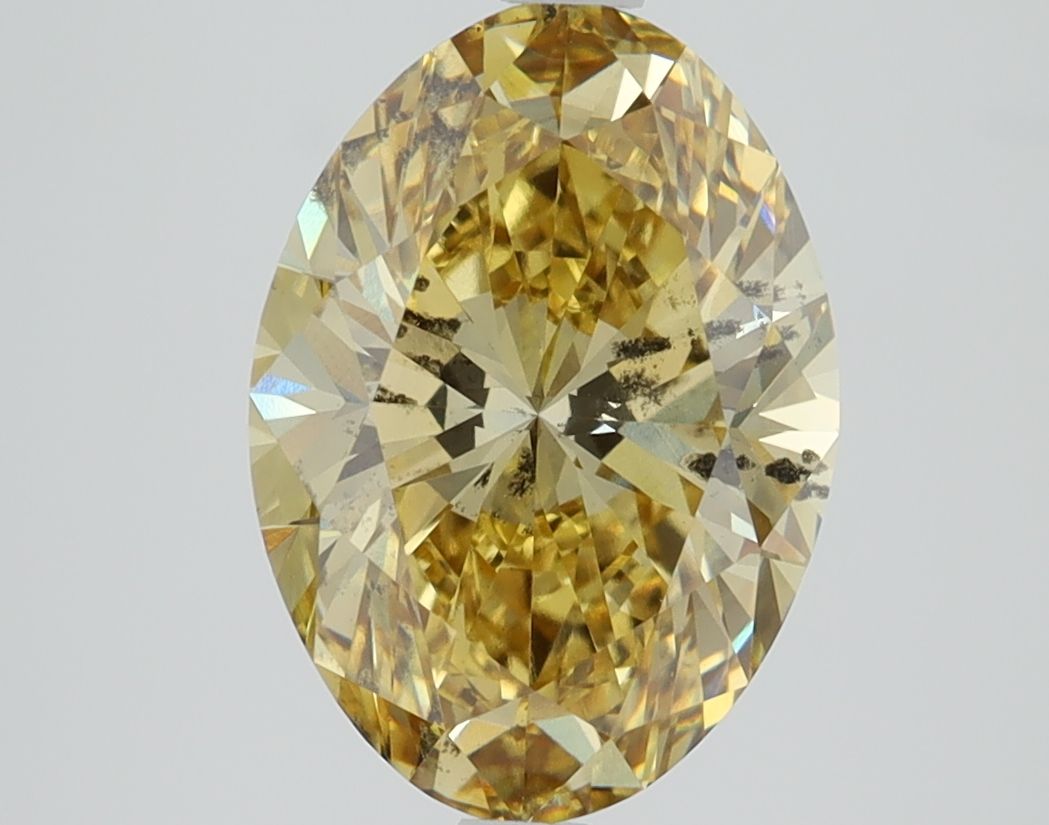 3.06 ct. oval Lab Grown Diamond front image