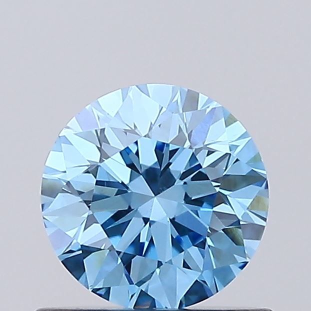 0.68 CT Fancy Vivid Blue ROUND