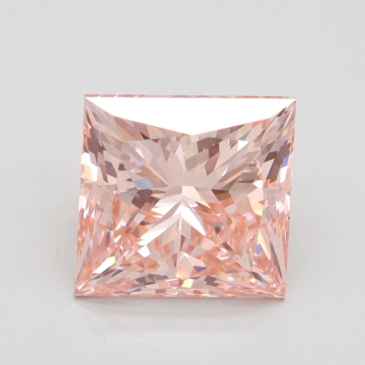 5.04 ct. princess Lab Grown Diamond front image