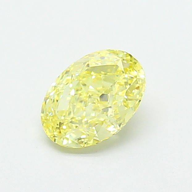 1.09 CT Fancy Intense Yellow OVAL