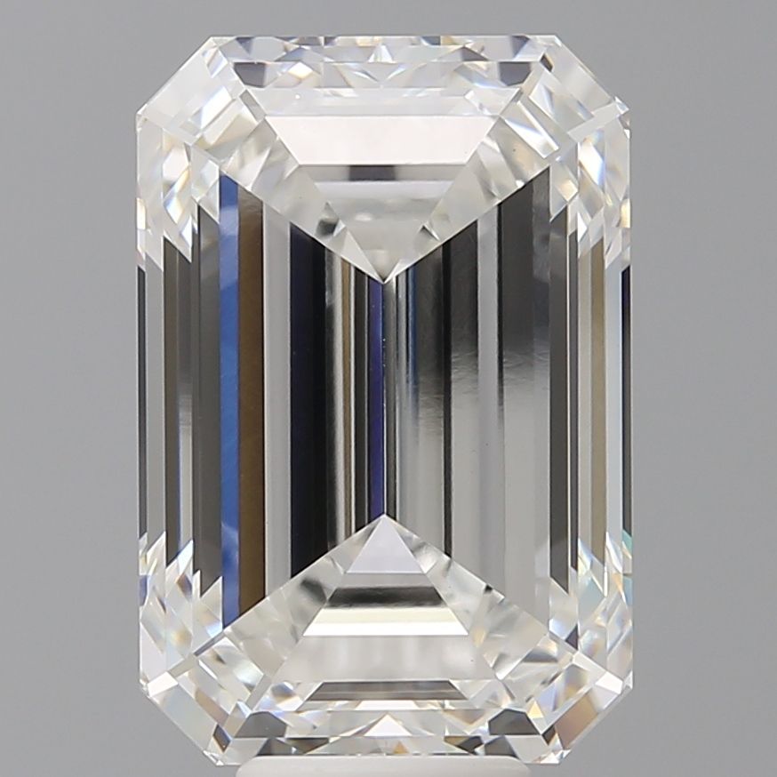 9.59 ct. emerald Lab Grown Diamond front image