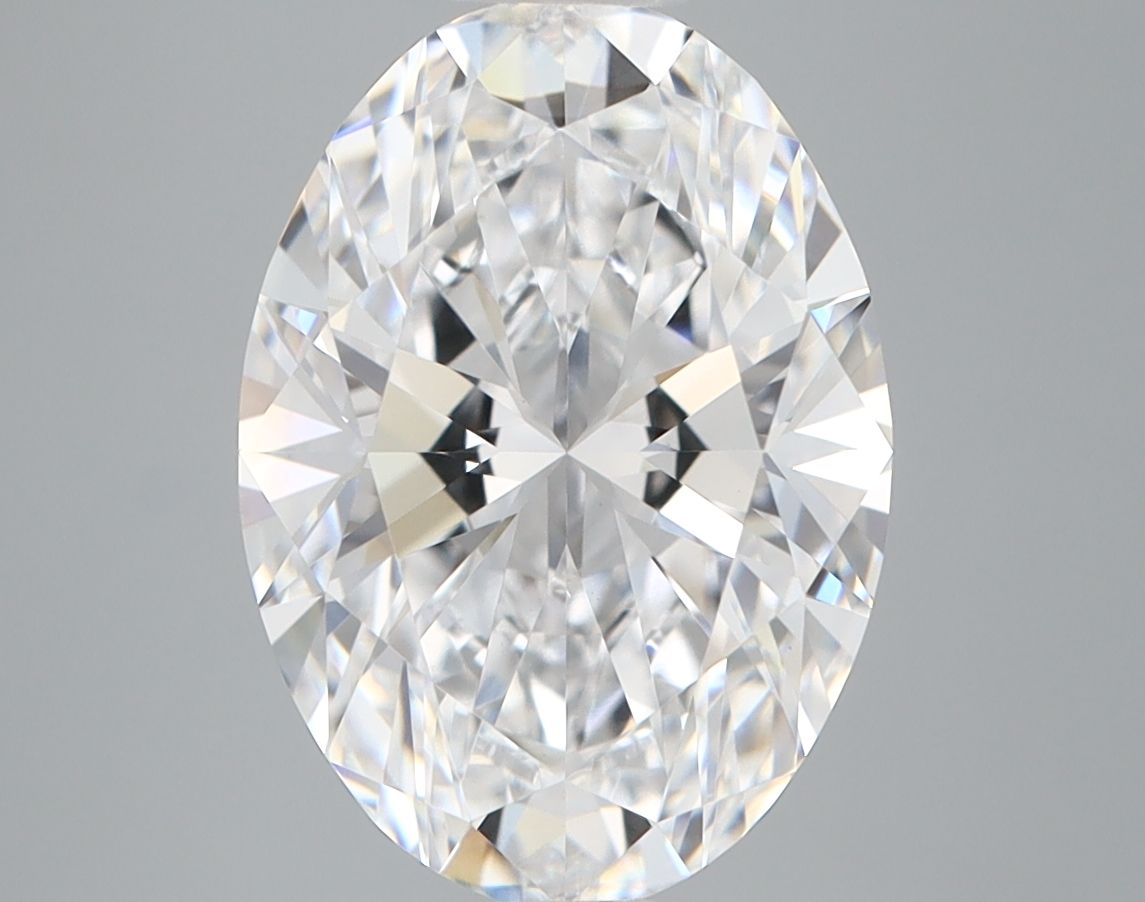 4.04 ct. oval Lab Grown Diamond front image