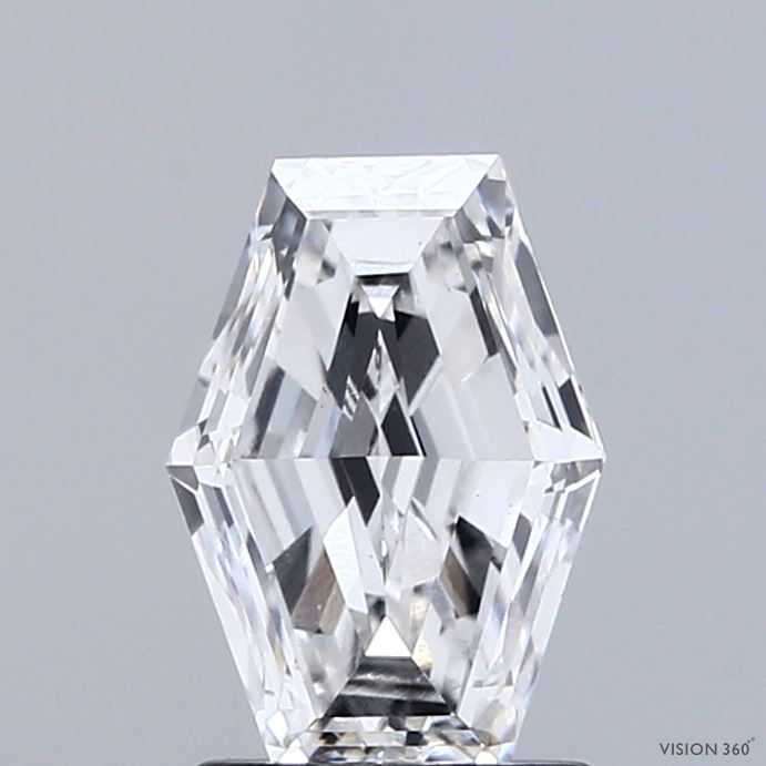 1.5 ct lab-grown Hexagonal Diamond