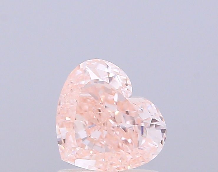 1.0 CT Fancy Intense Pink HEART
