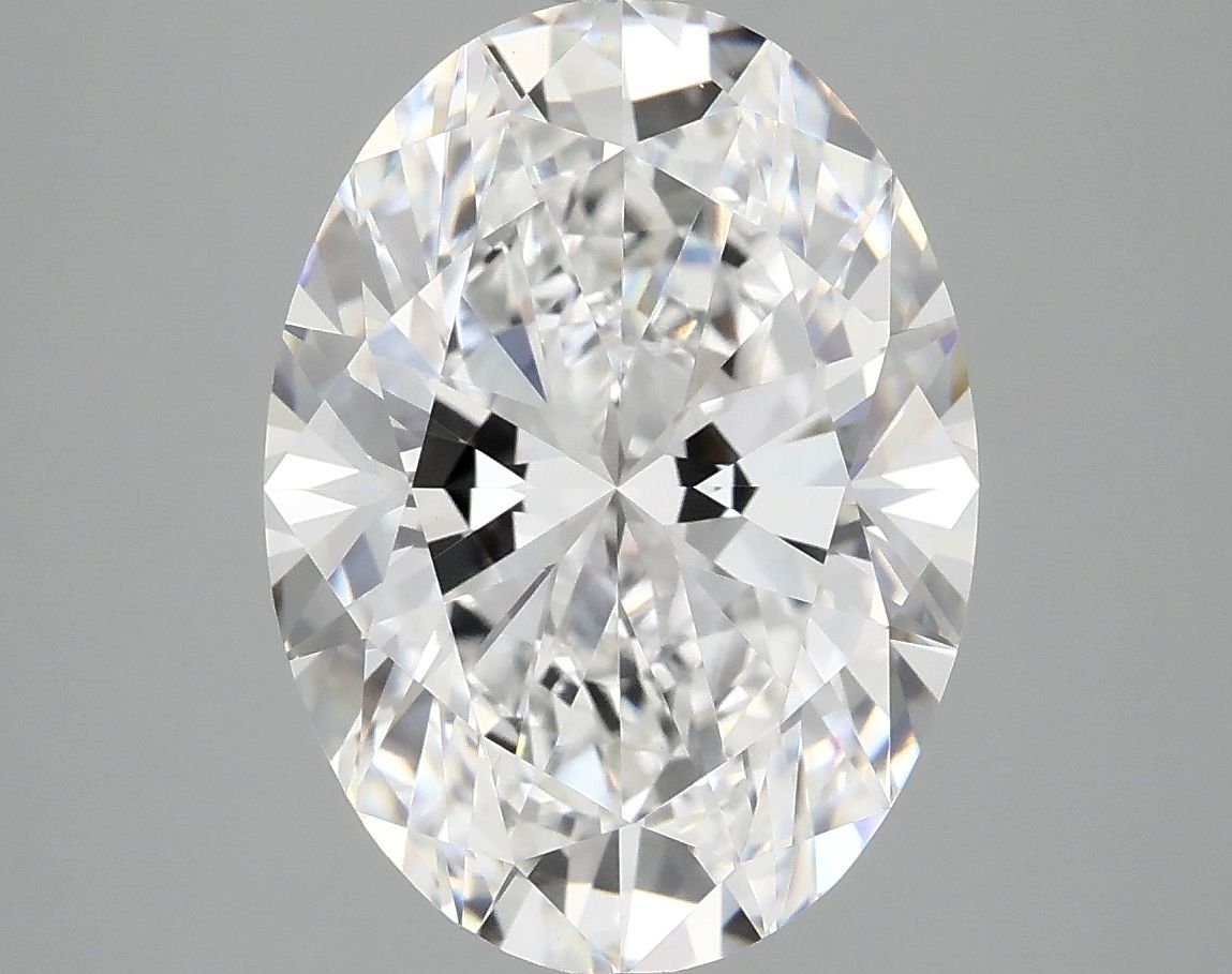 5.09 ct. oval Lab Grown Diamond front image