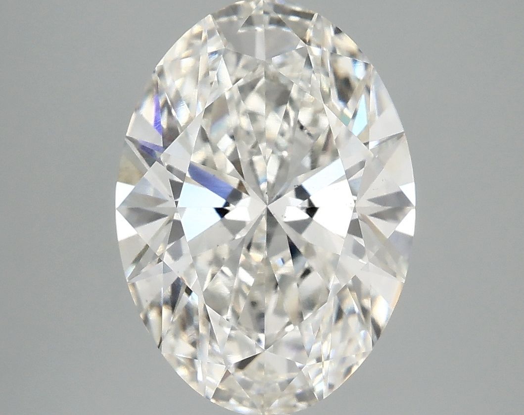 3.68 ct. oval Lab Grown Diamond front image