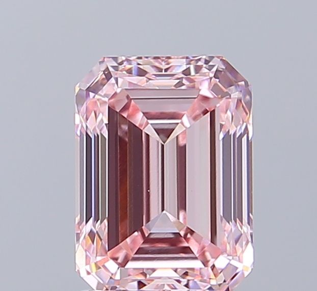 2.01 CT Fancy Intense Pink EMERALD