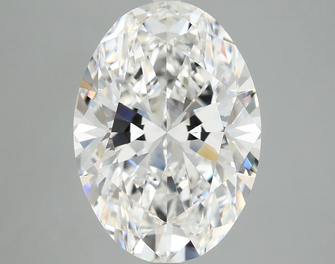 5.06 ct. oval Lab Grown Diamond front image