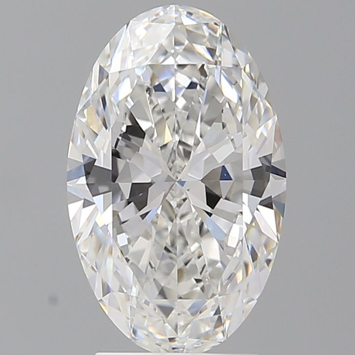 3.03 ct. oval Lab Grown Diamond front image