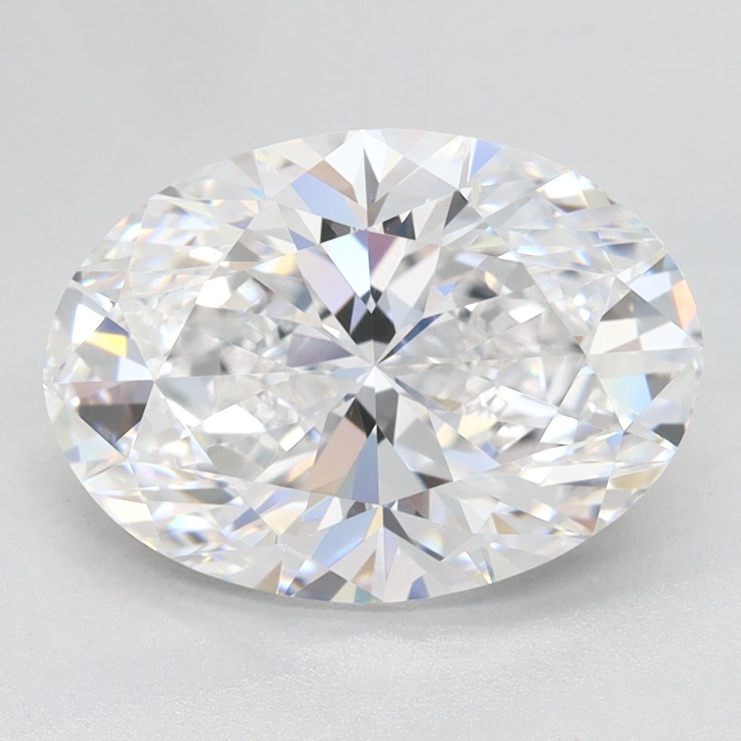 3.02 ct. oval Lab Grown Diamond front image