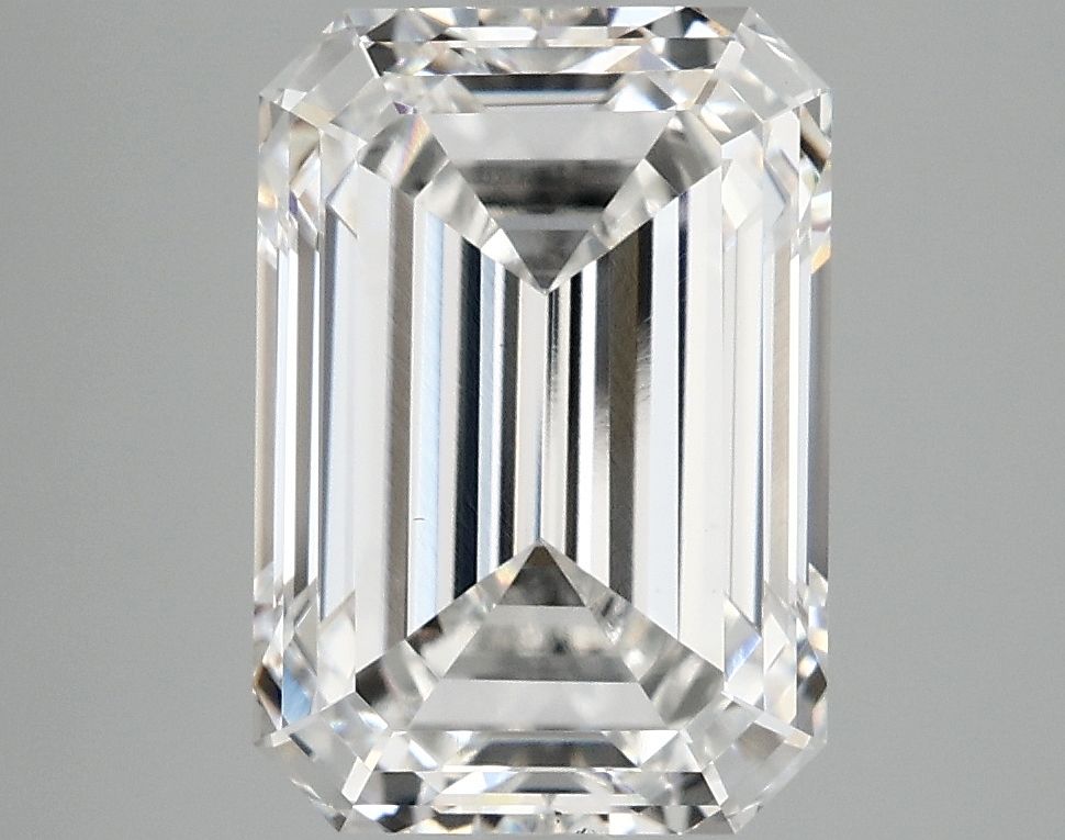 4.43 ct. emerald Lab Grown Diamond front image