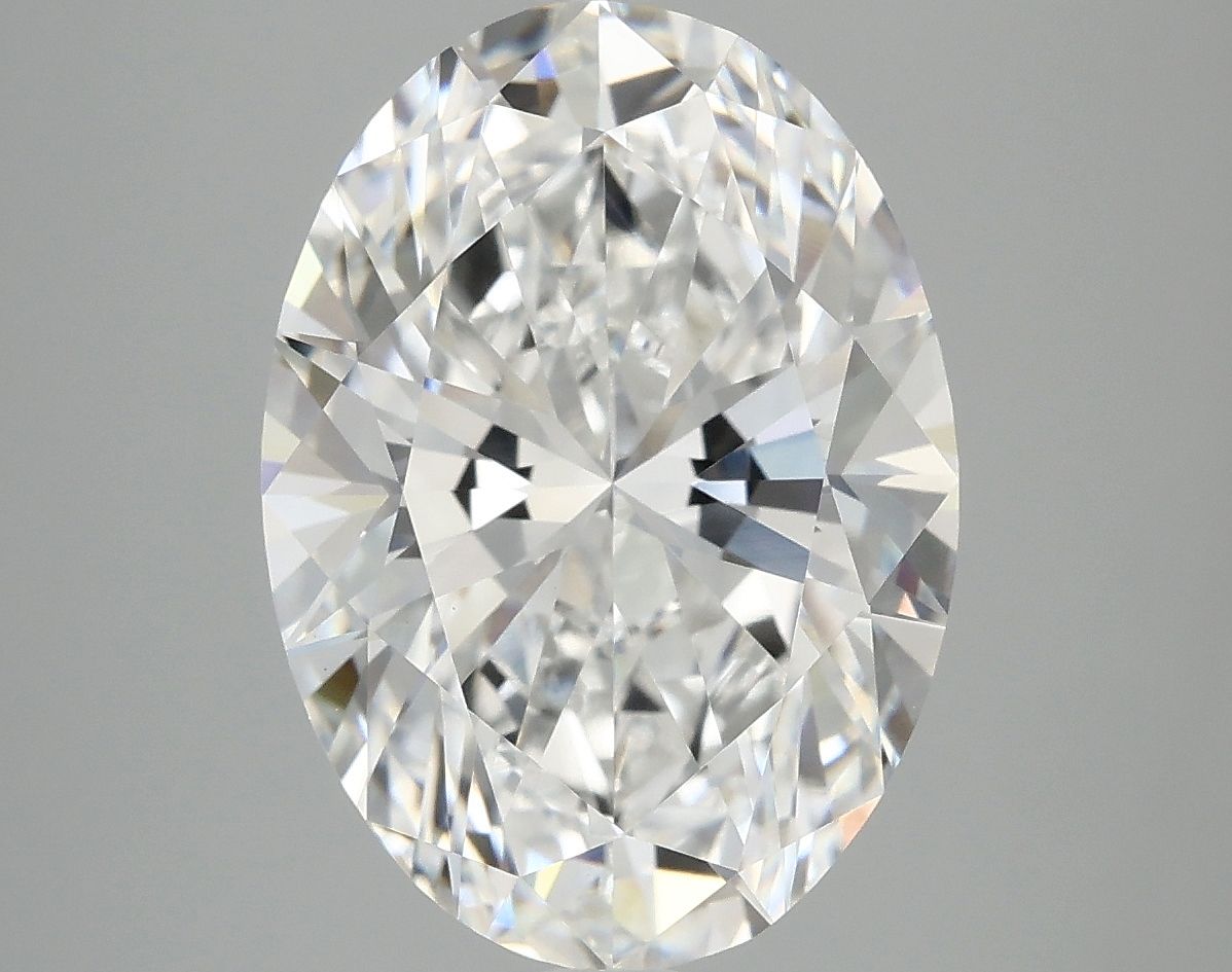 5.03 ct. oval Lab Grown Diamond front image