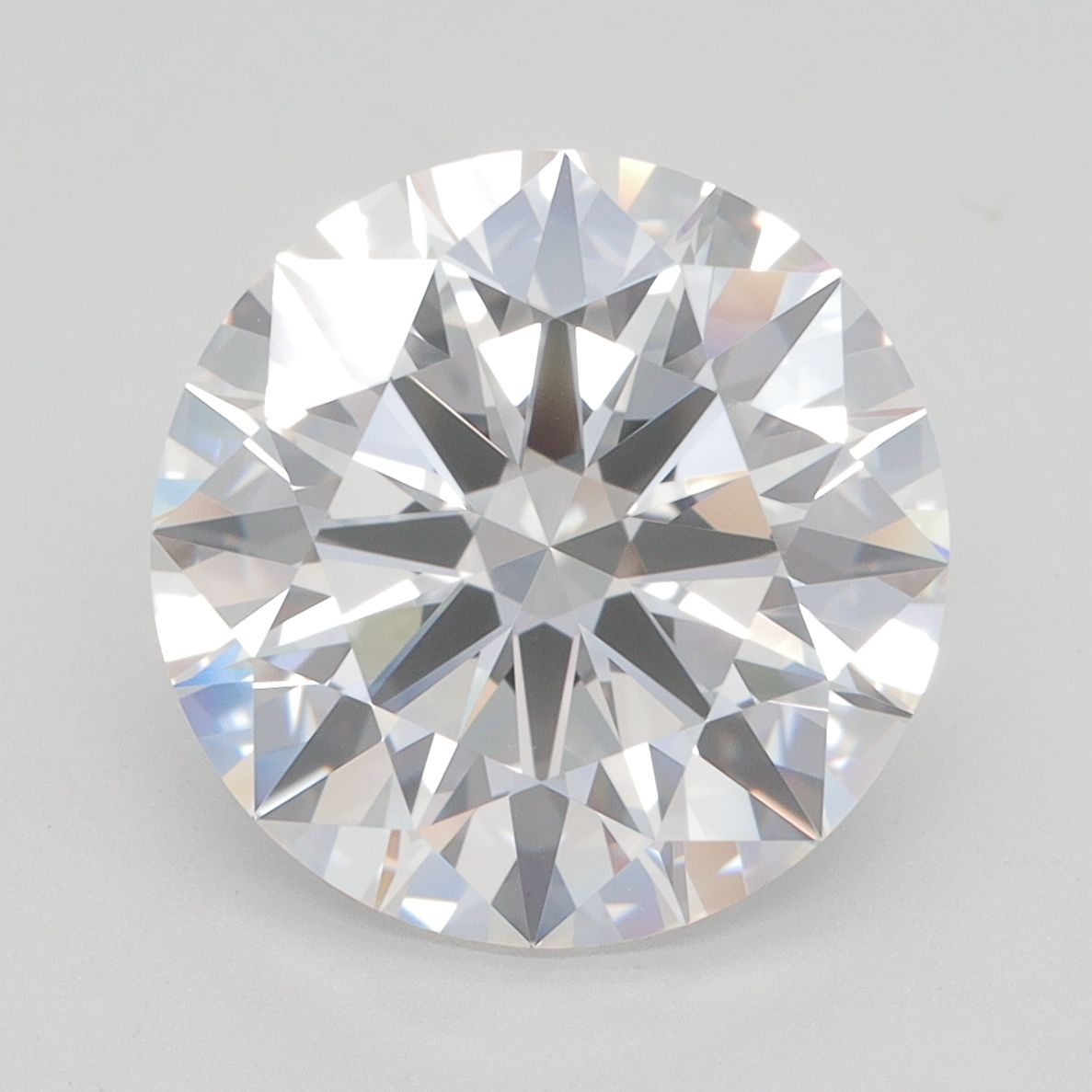 5.52 ct. round Lab Grown Diamond front image